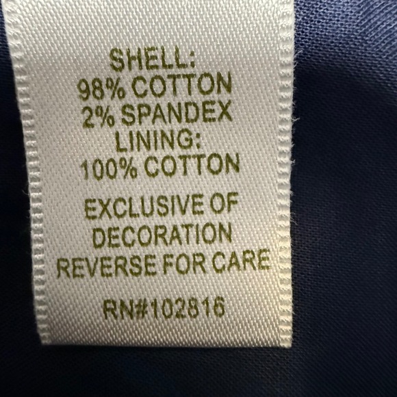 Garnet Hill Navy Corduroy‎ Mini Skirt A-Line Lace Trim Bow Tie Waist Size 6 - Picture 8 of 10